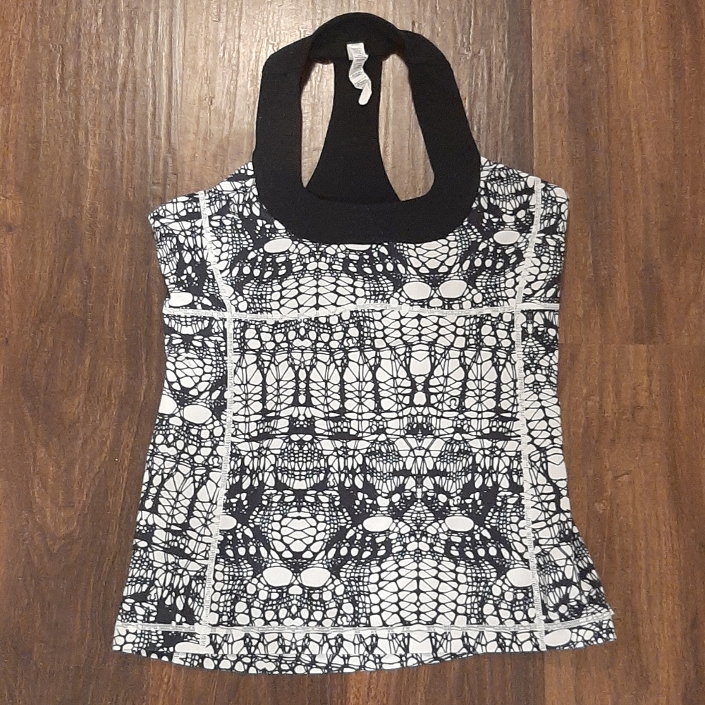 Lululemon scoop neck tank top sz 10